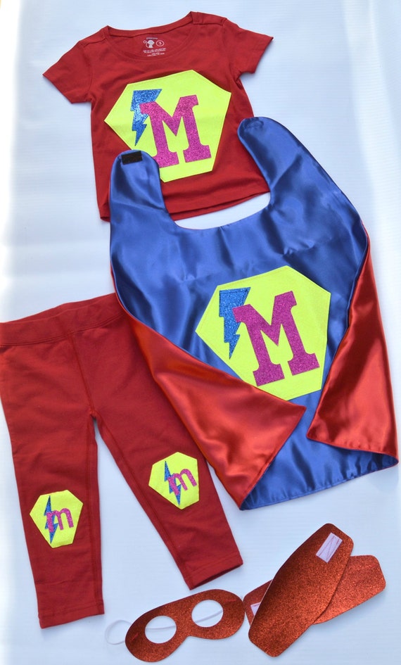 personalized kids superhero costume