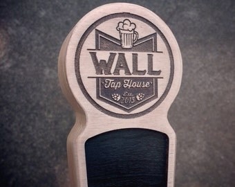 Engraved Custom Beer Tap Handle - Cascade