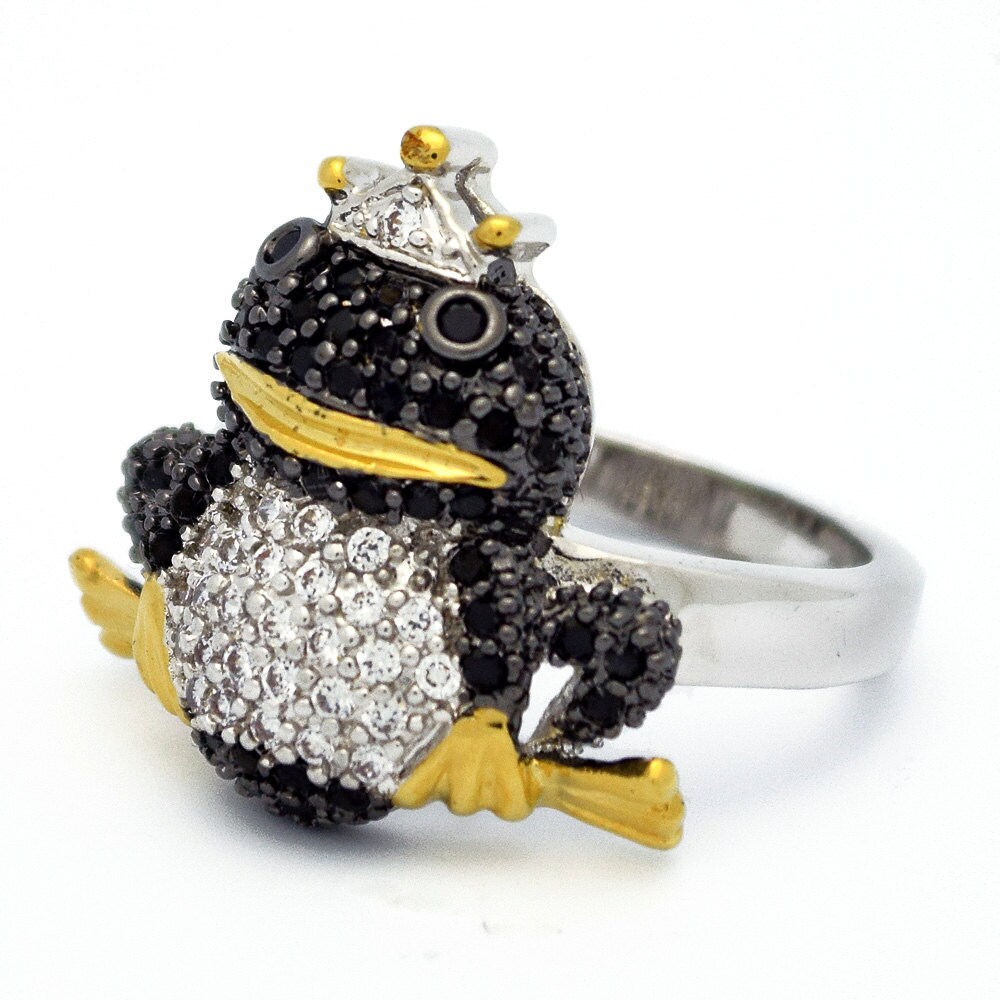 Frog Ring Enchanted Frog Prince Ring Frog Jewelry Frog