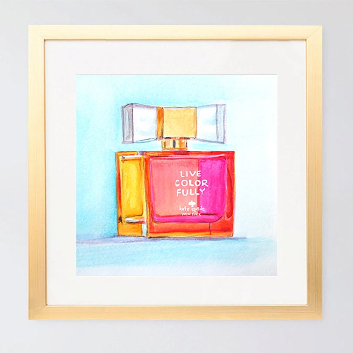Kate Spade Live Color Fully watercolor print fashion