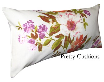Prestigious Textiles Rosabella Floral Autumn Bolster Cushion Cover