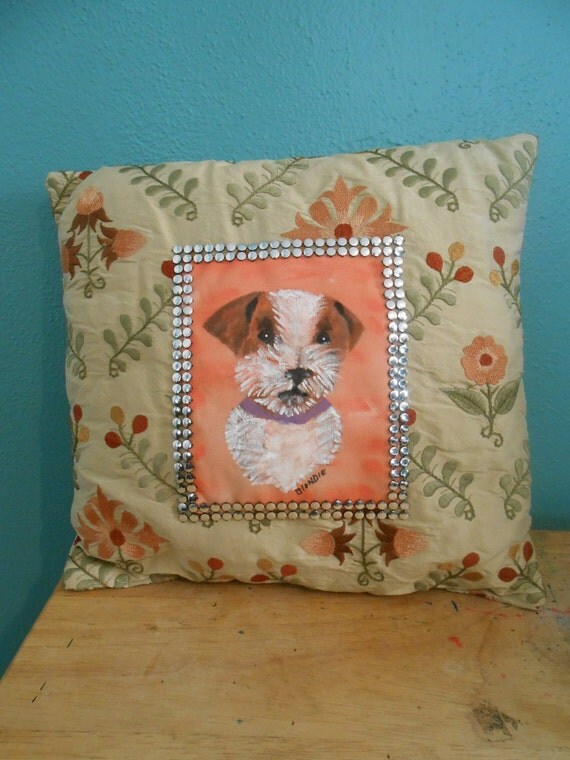 jack russell pillow