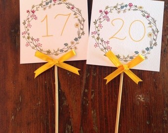 number with crown etsy