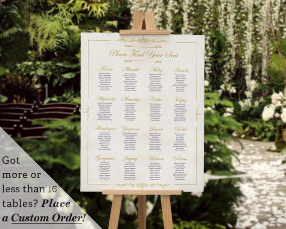 qv chart in table Wedding Template Printable Table Gatsby 1920s Chart Seating