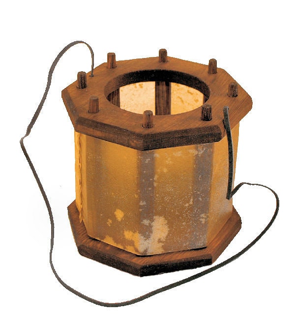 medieval oil lantern