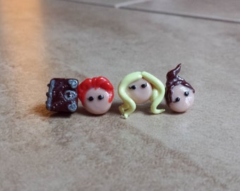 Hocus Pocus Inspired Earrings---Sanderson Sisters Inspired Earrings