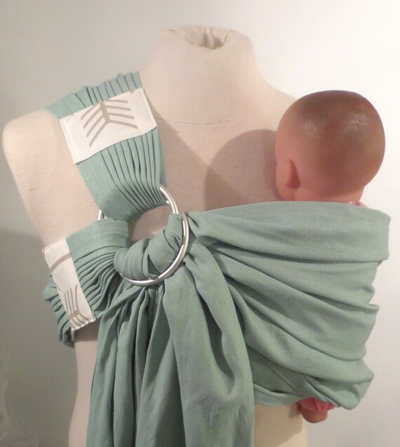 TwinSling BlossomDouble Ring sling Baby carrier for twins