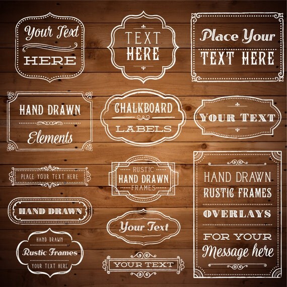 Photoshop Clipart Overlay Vintage Frames Rustic Photoshop Clipart Overlay Vintage Frames Rustic