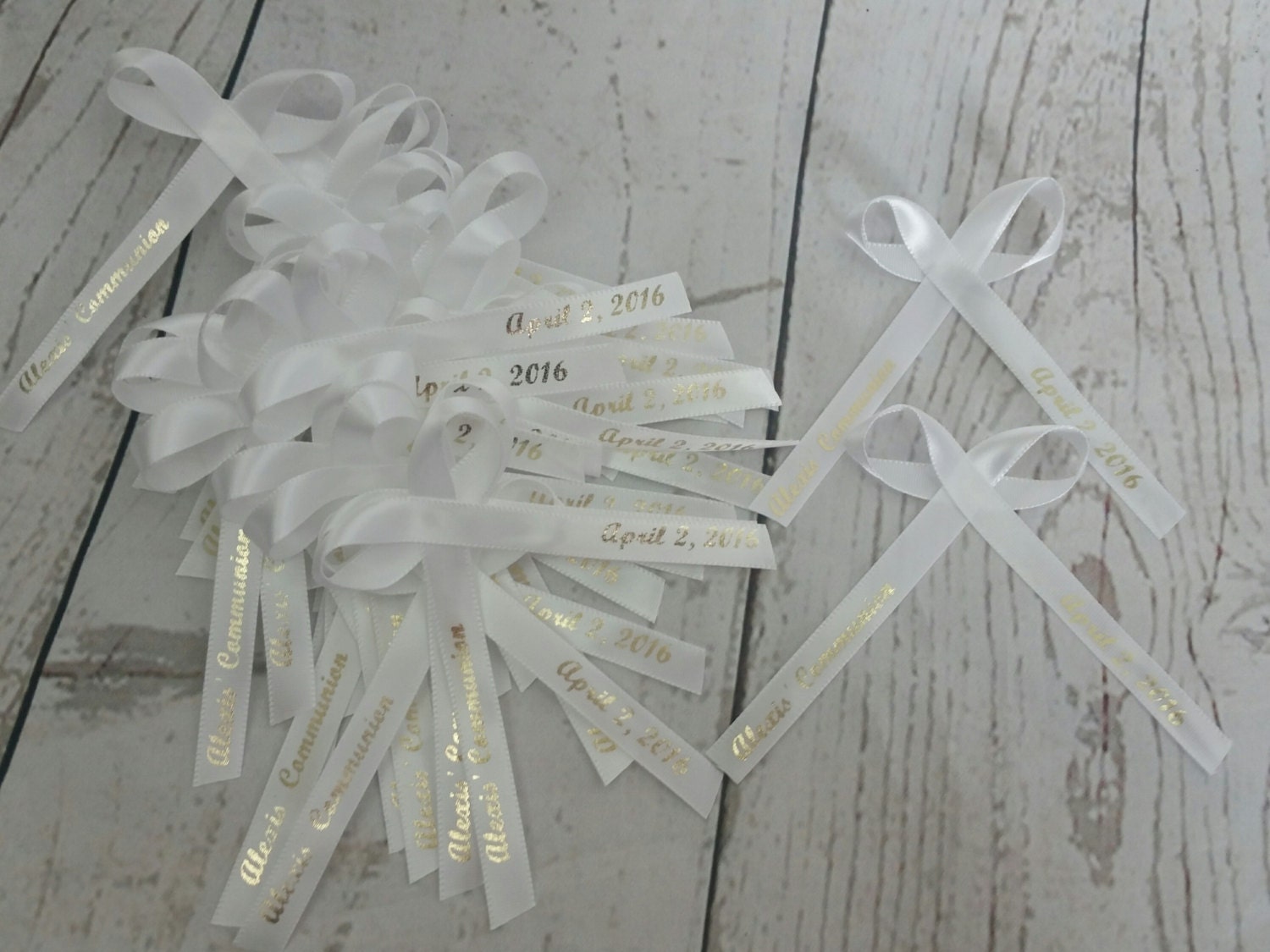 Personalized Ribbons For Wedding Bridal Shower Baby Shower