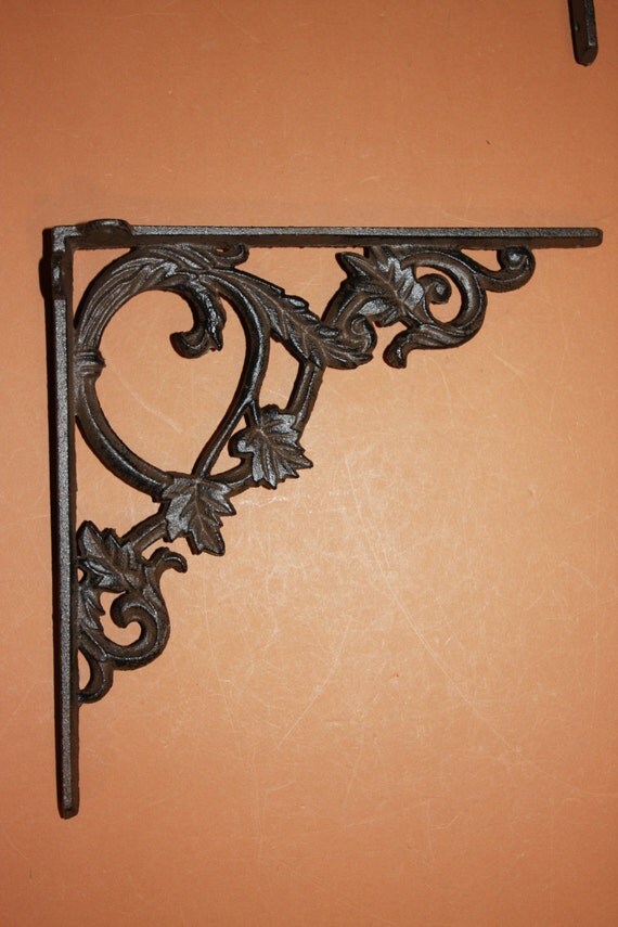 1 elegant shelf brackets vintagelook cast iron by WePeddleMetal