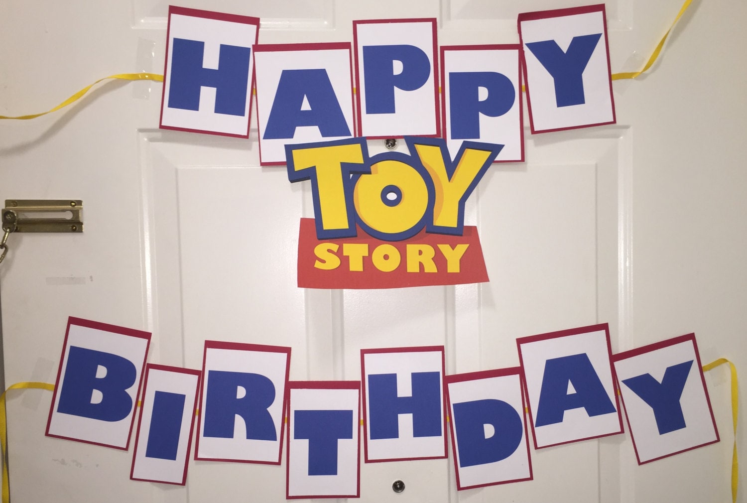 Toy Story Birthday Banners