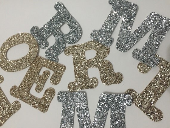 large fabric letters large glitter fabric letters by whatastitchup