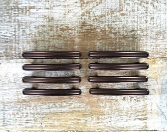 Drawer Handles 8 Drawer Pulls Bronze Drawer Handles Dresser Handles Cabinet Door Pulls Mid Century Hardware Home Improvement Decorative