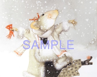 Fabric Art Quilt Block * As White As * 16-110 FREE SHIPPING