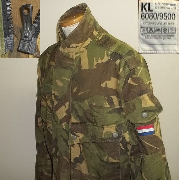 1990 Dutch Army Netherlands field jacket British DPM