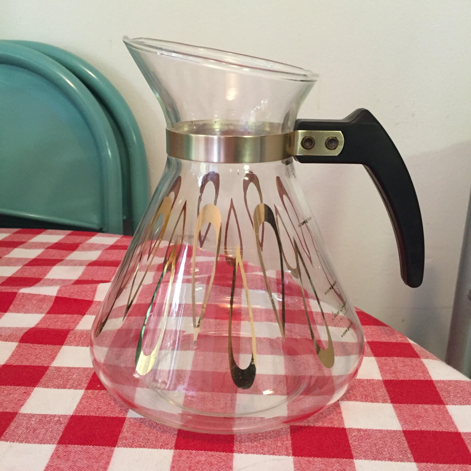 Vintage Mid Century Modern David Douglas Coffee Pot Carafe Haute Juice