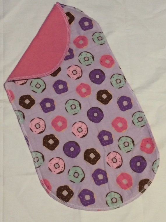 Handmade Baby burp rags made out of 100 Flannel material