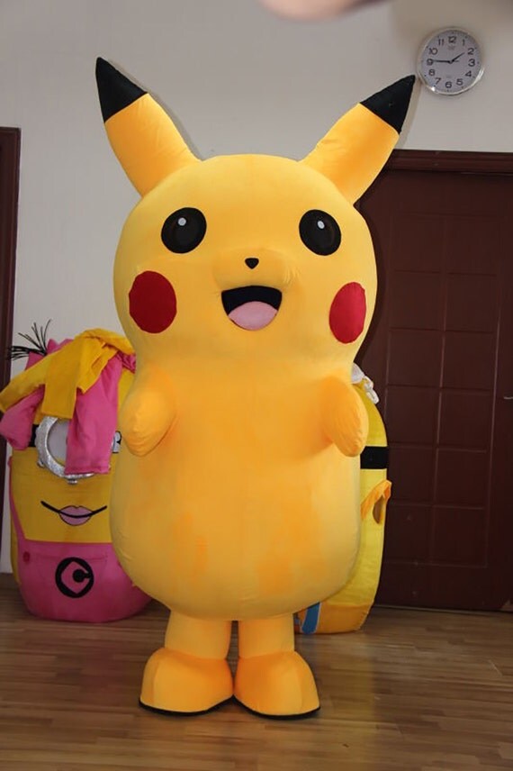 pokemon pikachu costume plush