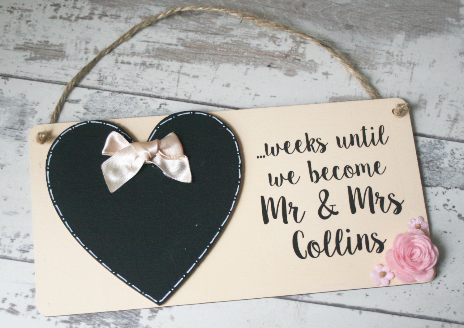 Engagement Gifts for Couple Wedding Countdown Engagement