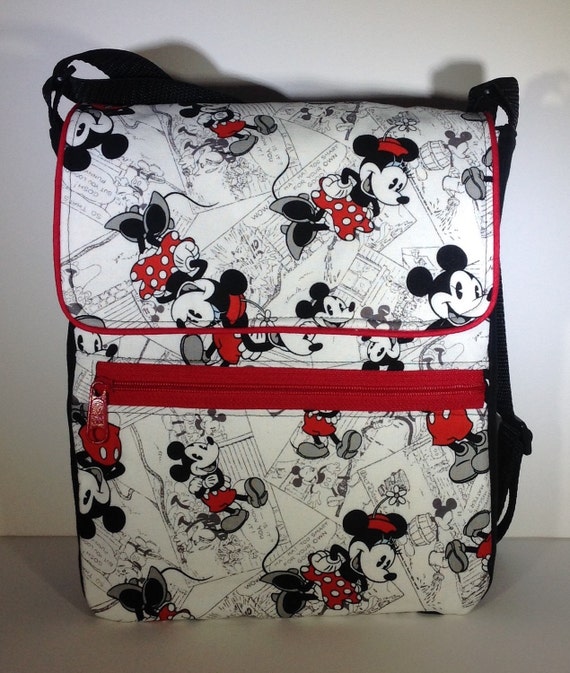 Disney Mickey Mouse cross body saddle bag Minnie Mouse
