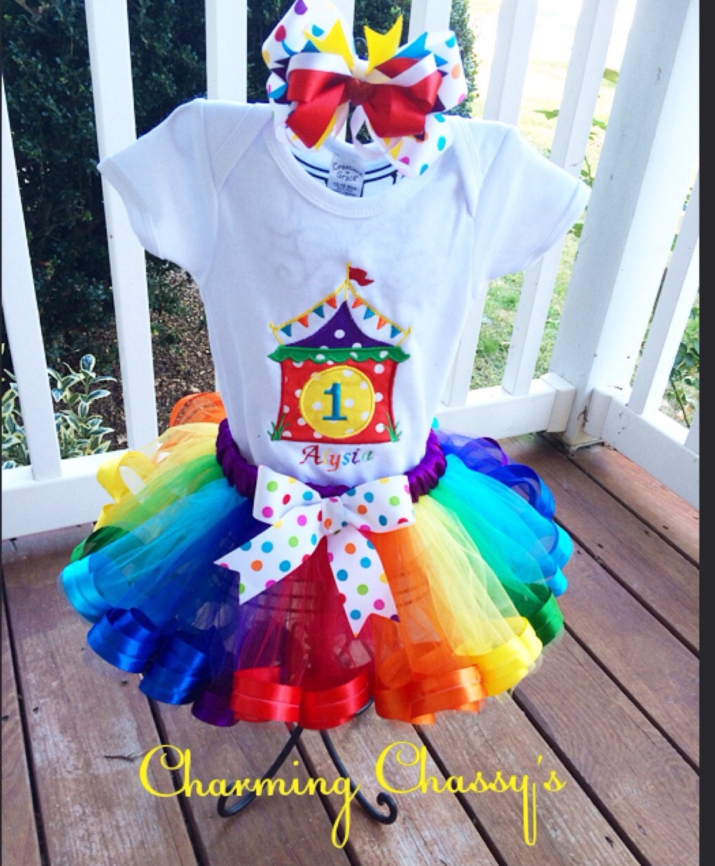 Circus Themed Birthday Outfit | girls birthday outfit circus theme first by charmingchassys Circus Themed Birthday Outfit | girls birthday outfit circus theme first by charmingchassys