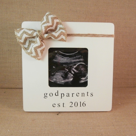 Godparent gift, gifts for Godparents picture frame