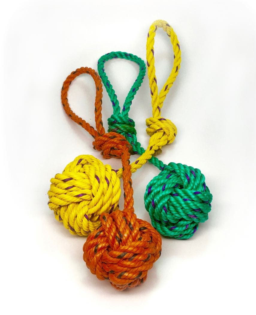 Small Sea and Fetch Recycled Lobster Rope by MainelyfishprintsLLC