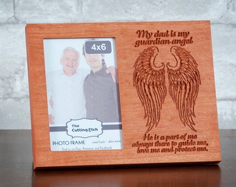 Guardian Angel Picture Frame, My Guardian Angel, Memorial Frame, Those who we have lost, In loving memory