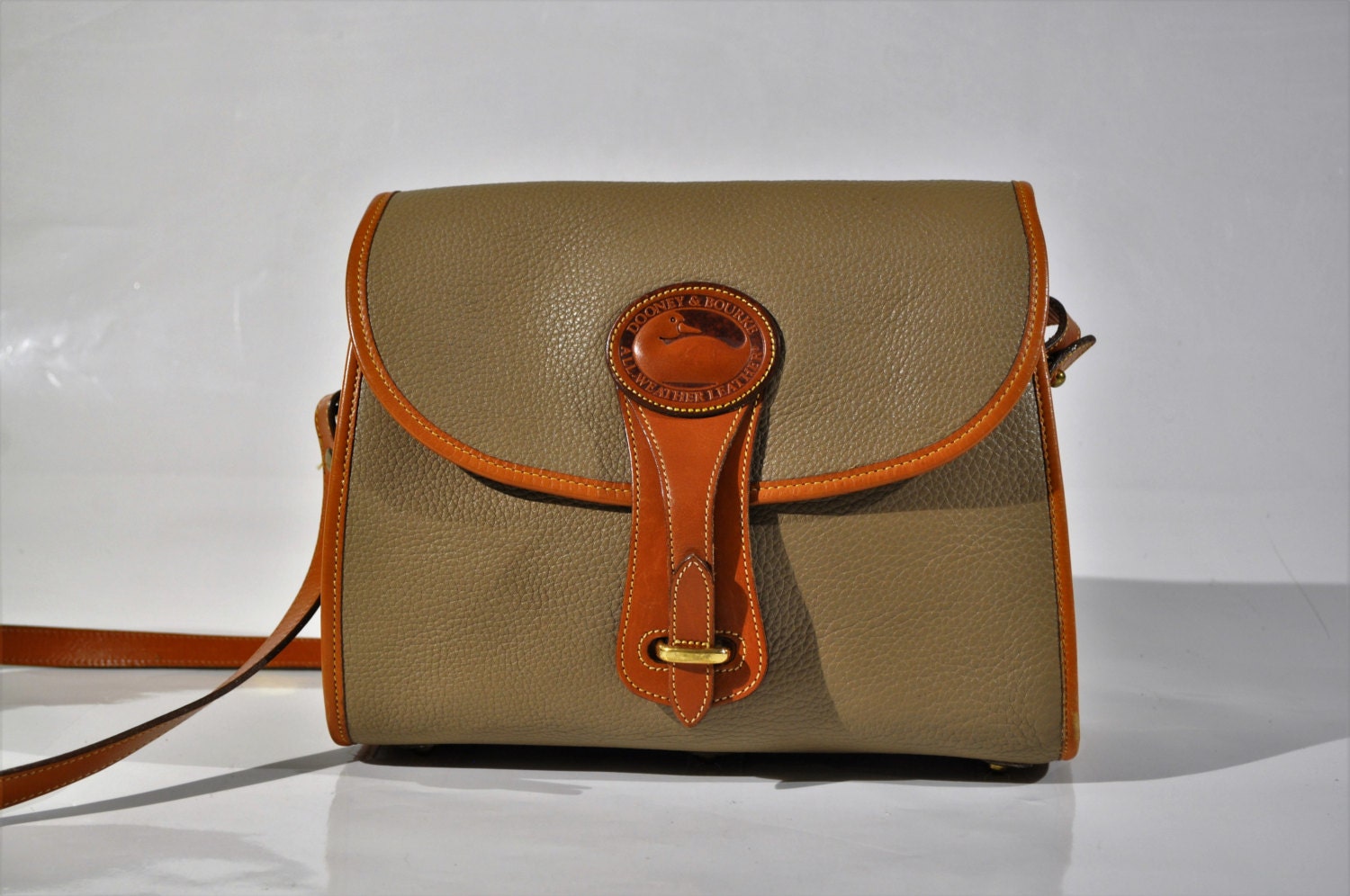 dooney and bourke vintage saddle bag