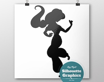 Download Jasmine silhouette | Etsy