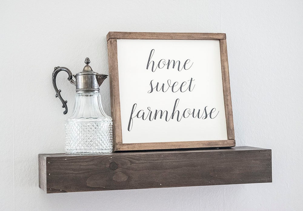 Farmhouse Decor Home Sweet Farmhouse Sign Modern Farmhouse   Il Fullxfull.1052830849 S65z 