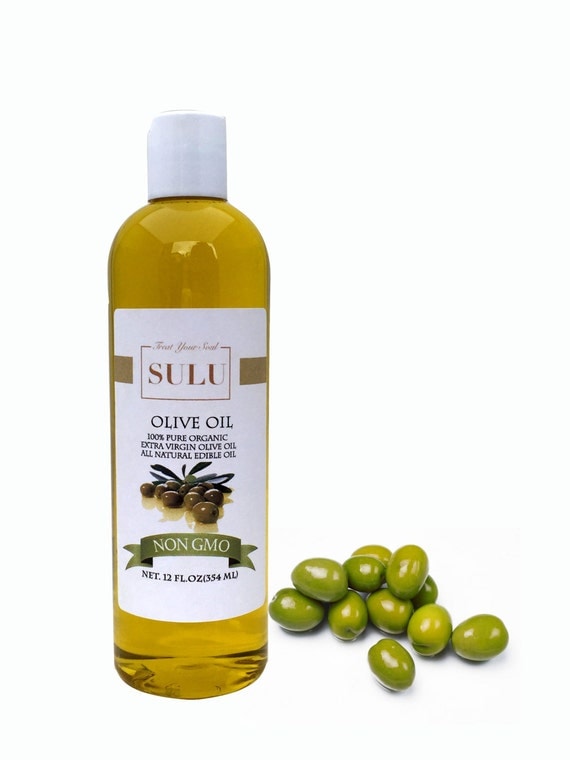 Organic Extra virgin Olive oil 100% pure natural from 4 oz up