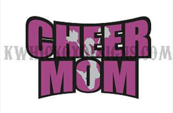 Download Cheer Mom SVG Cricut silhouette Graphtec SCAL KNK cutting file