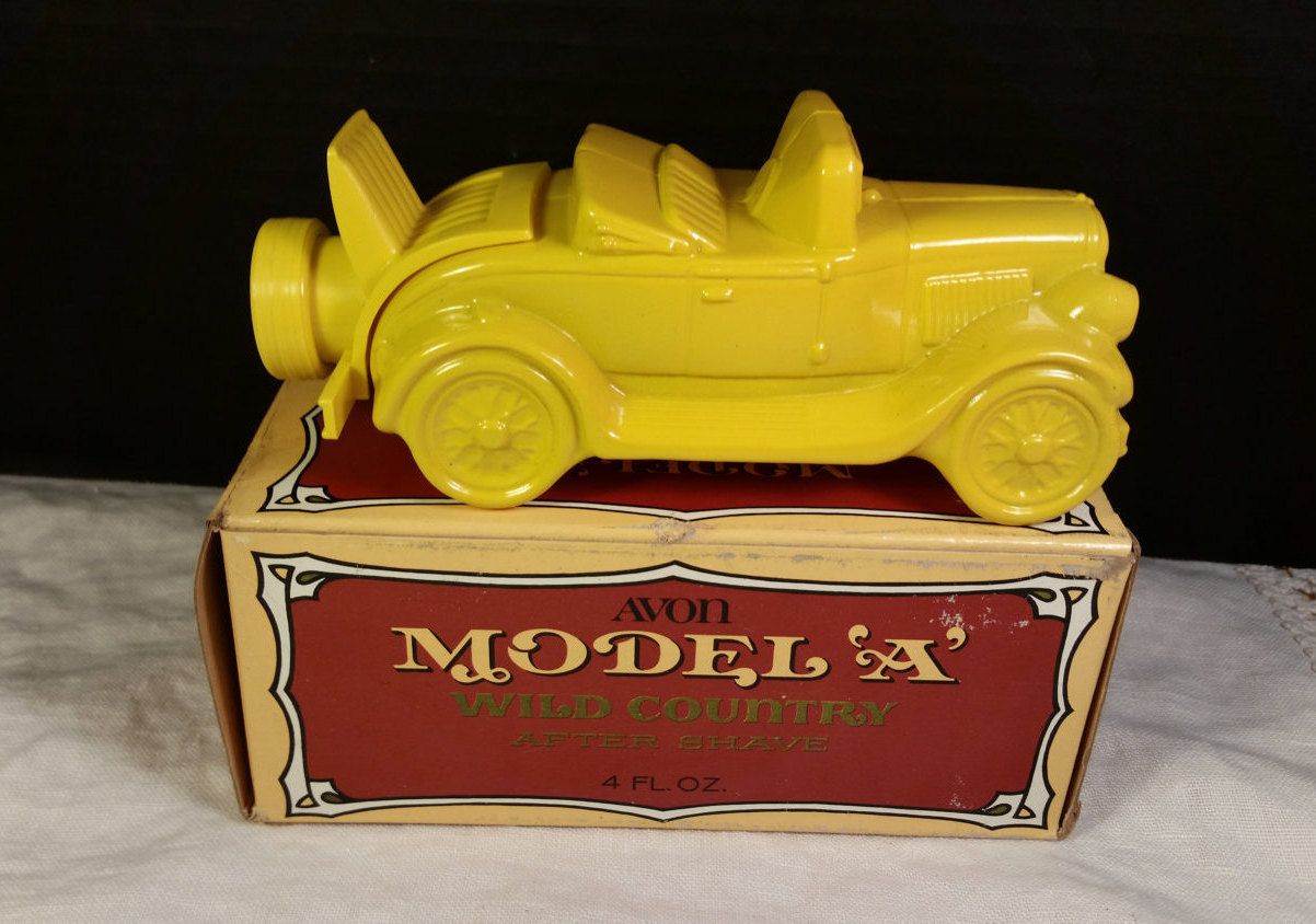 Avon Model A Car Full Bottle Original Box by ShellysSelectSalvage