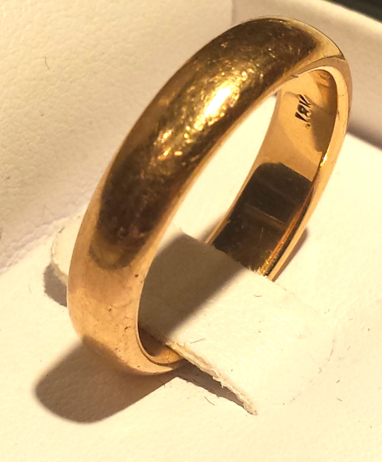 Antique 18k Gold Band Heavy – Haute Juice