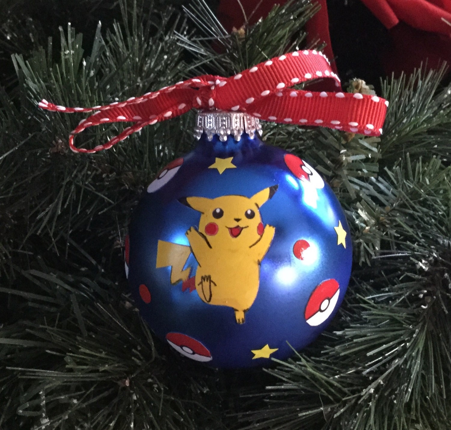 Pokemon Christmas Ornaments 