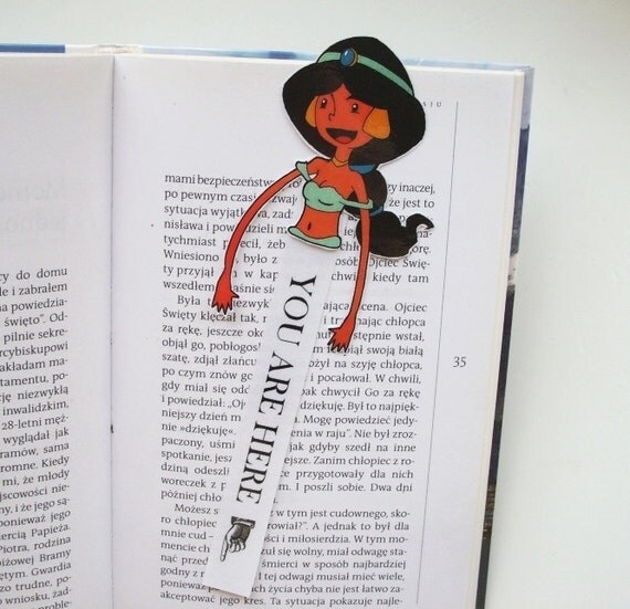 princess jasmine disney bookmark printable last by bignerdwolf