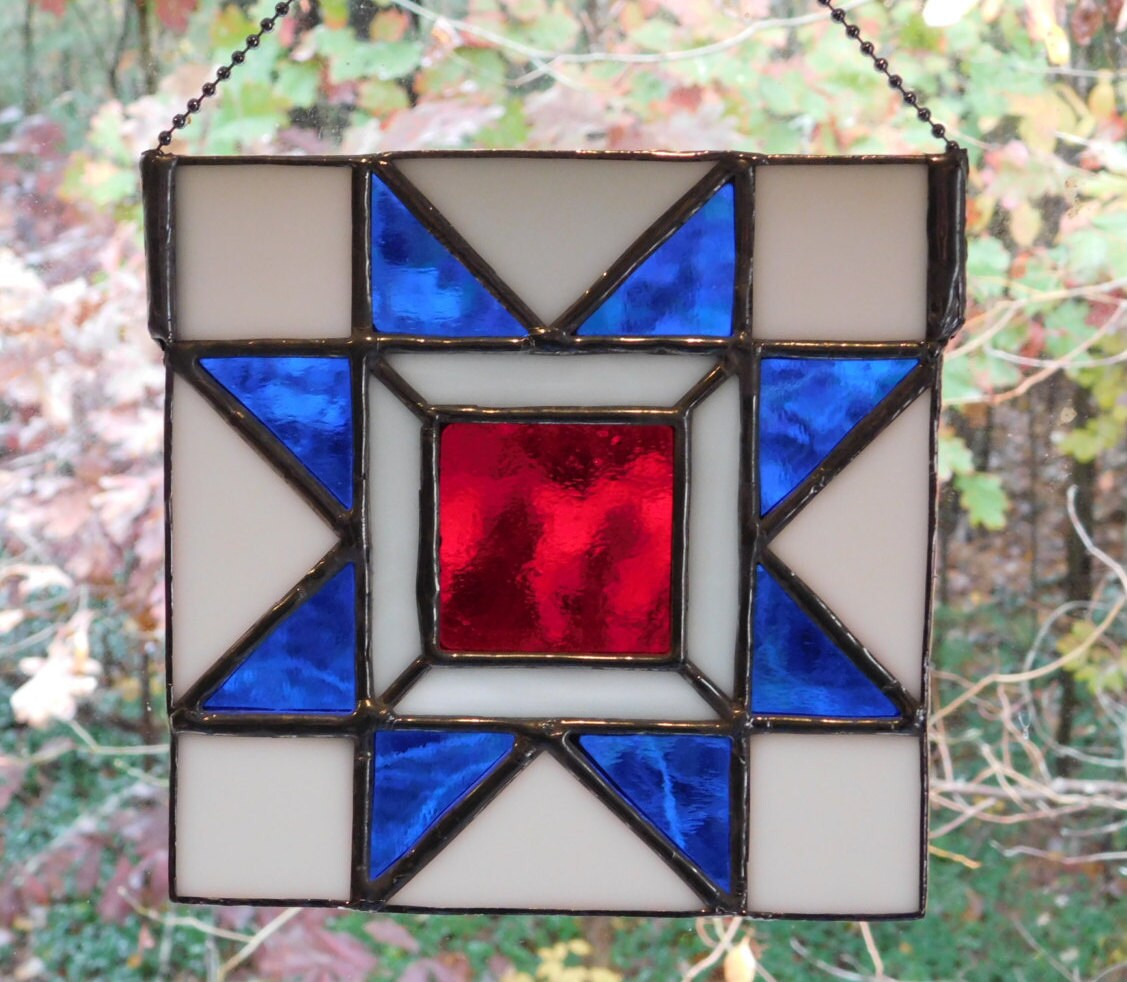 Stained Glass Quilt Star