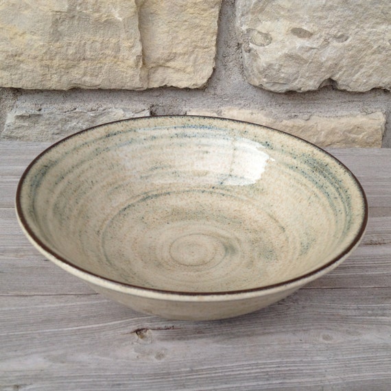 Pottery Bowl handmade with Birch glaze by