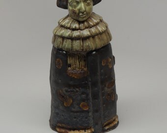 Ceramic Iron Maiden Figure, Slip Cast Iron Maiden, Iron Maiden Torture Device, Medieval Torture Device Iron Maiden
