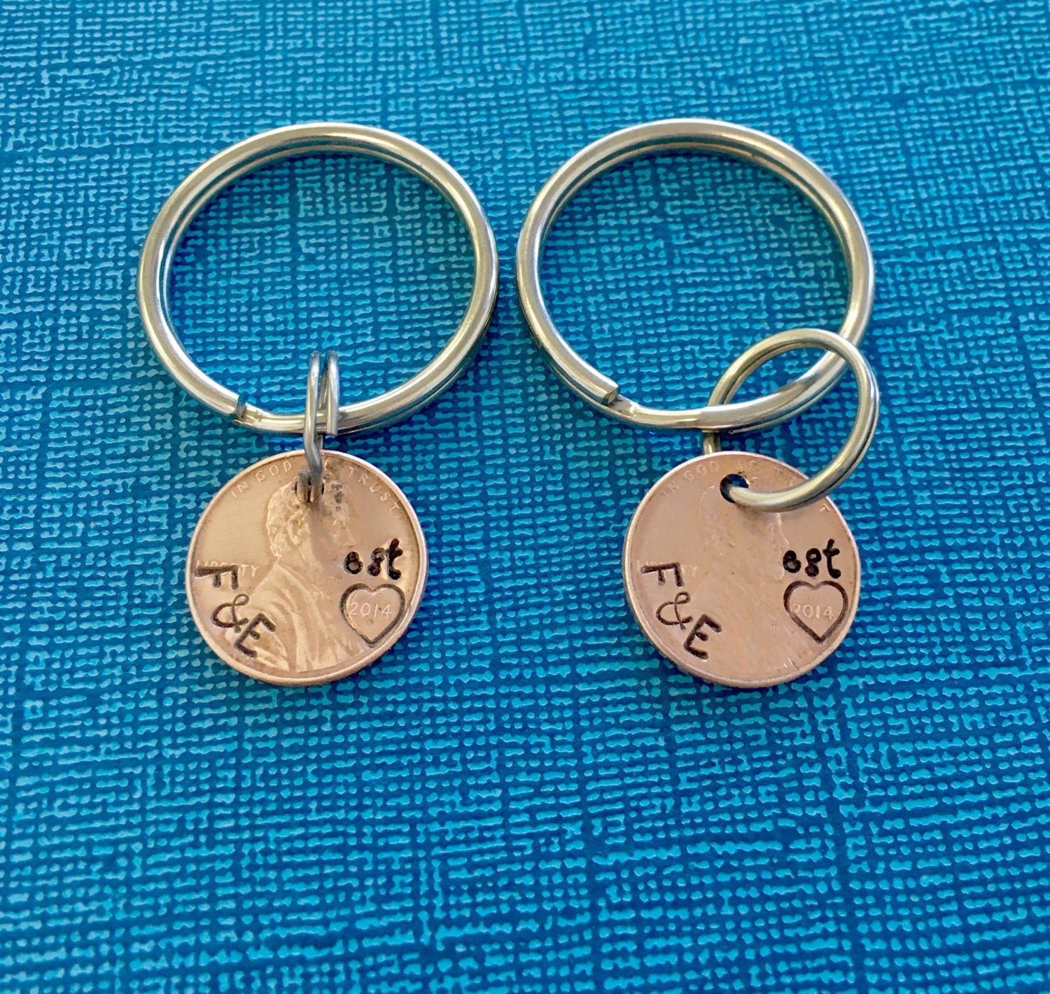 Matching Keychains Anniversary Gift Boyfriend Gift