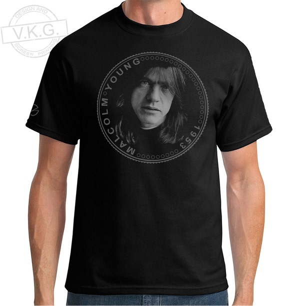 Malcolm Young t-shirt by VKG