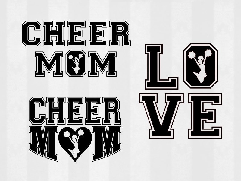 Download Cheer SVG Cheer mom SVG Cheer Digital Download by 5MonkeysClipart