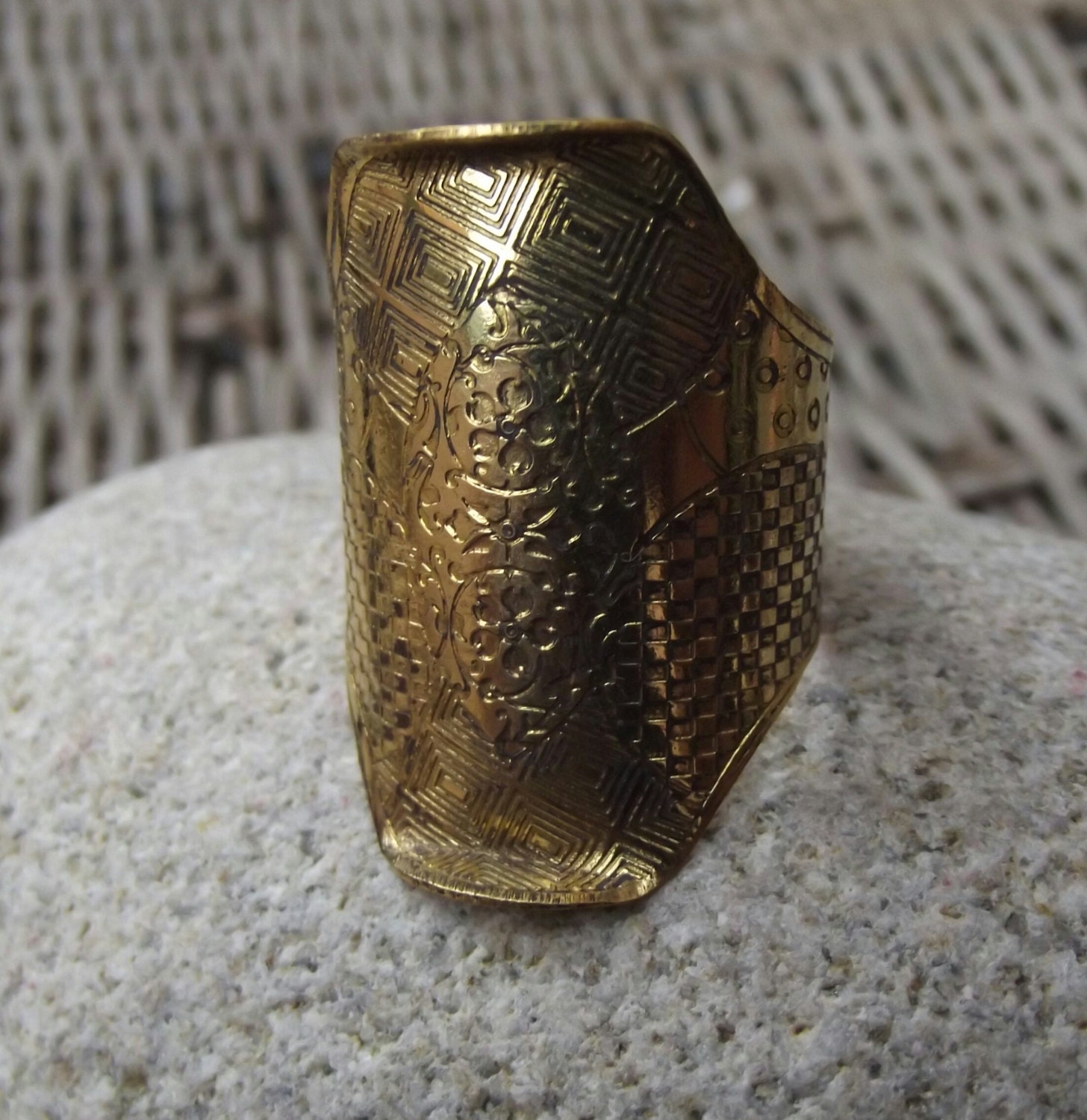 Men brass ring brass boho ring for men brass ring for men