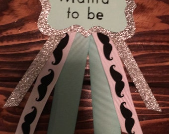 13 DIY Printable Baby Shower Badge Mom To Be Mum To Be Grandma