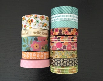 CLEARANCE! 24" SAMPLES of Recollections washi tape (M60)