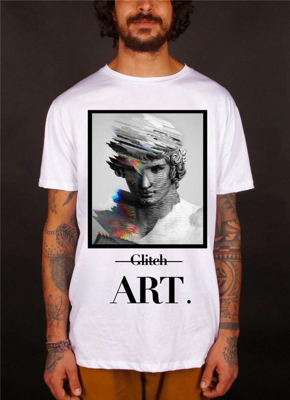 glitch shirt design