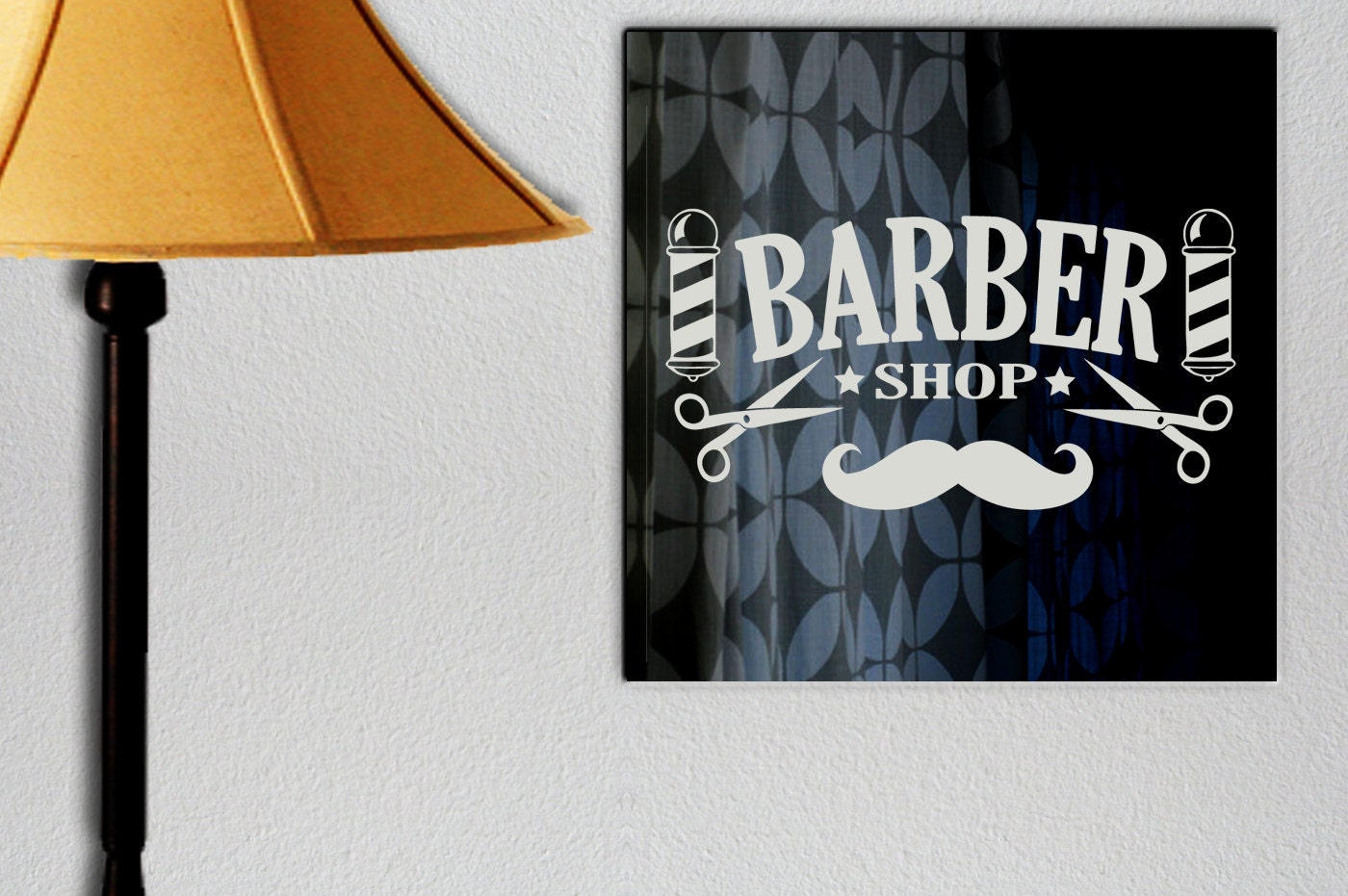 Barber Shop Mirror Custom Barber Shop Mirror Barber Etched