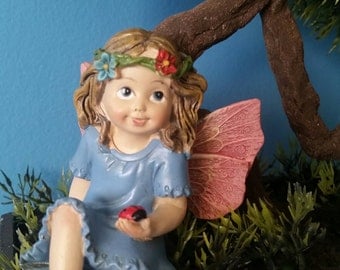 Fairy Holding Lady Bug