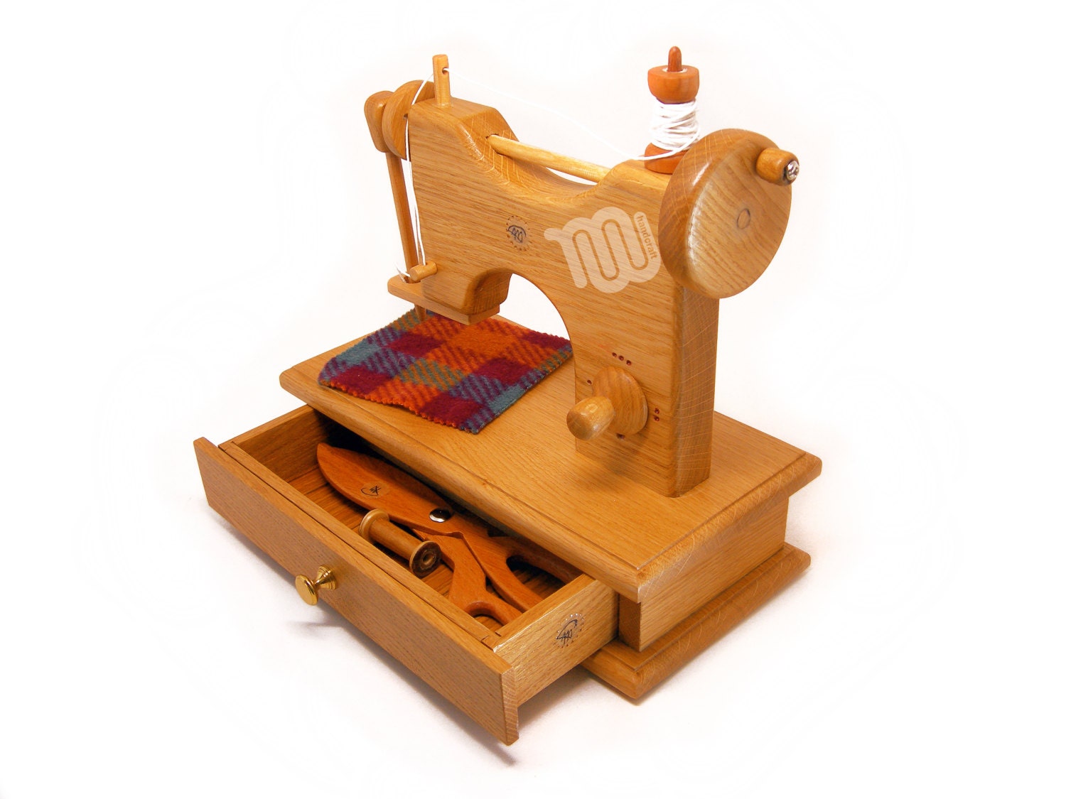 Wood toy Sewing machine